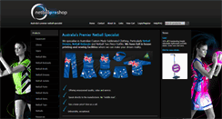 Desktop Screenshot of netballproshop.com